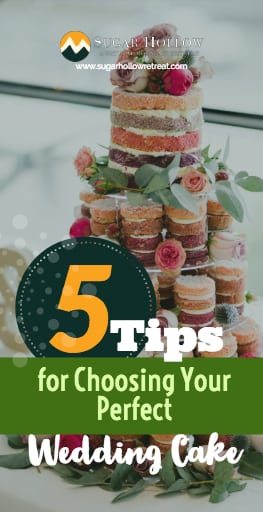 5 tips on choosing your perfect wedding cake