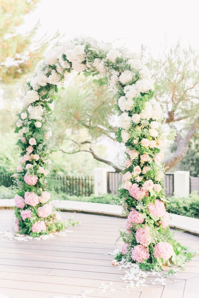 Floral Wedding Ceremony Arches