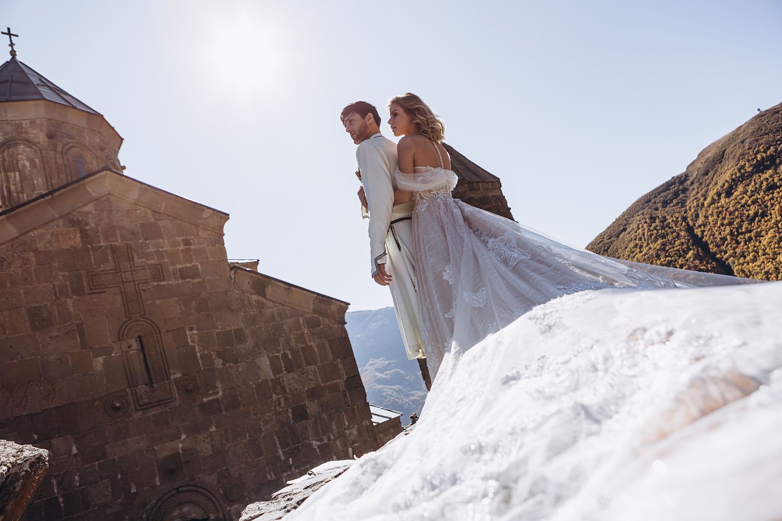 on top of a mountain wedding aesthetic 