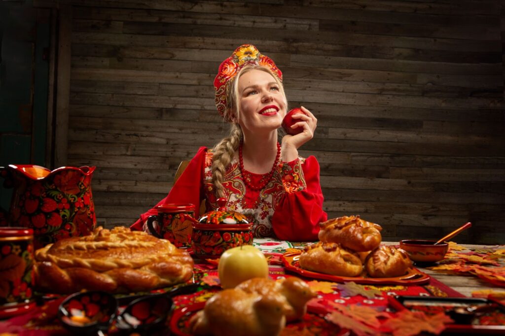 slavic bride costume