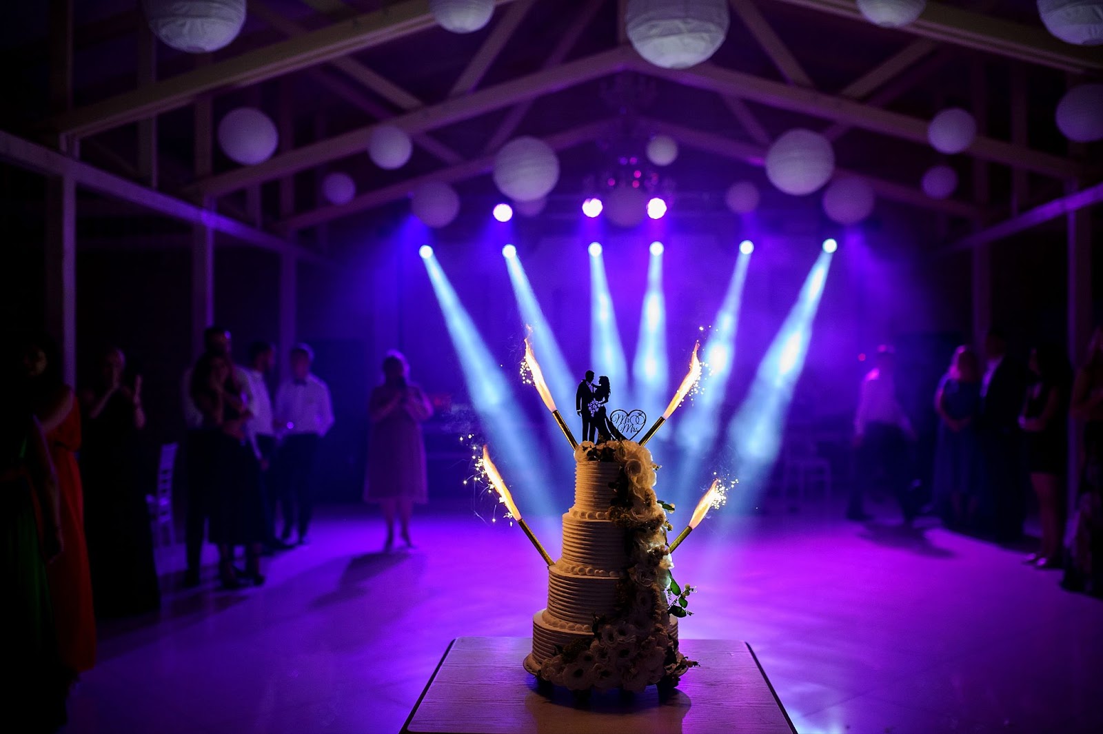 cake sparkler light