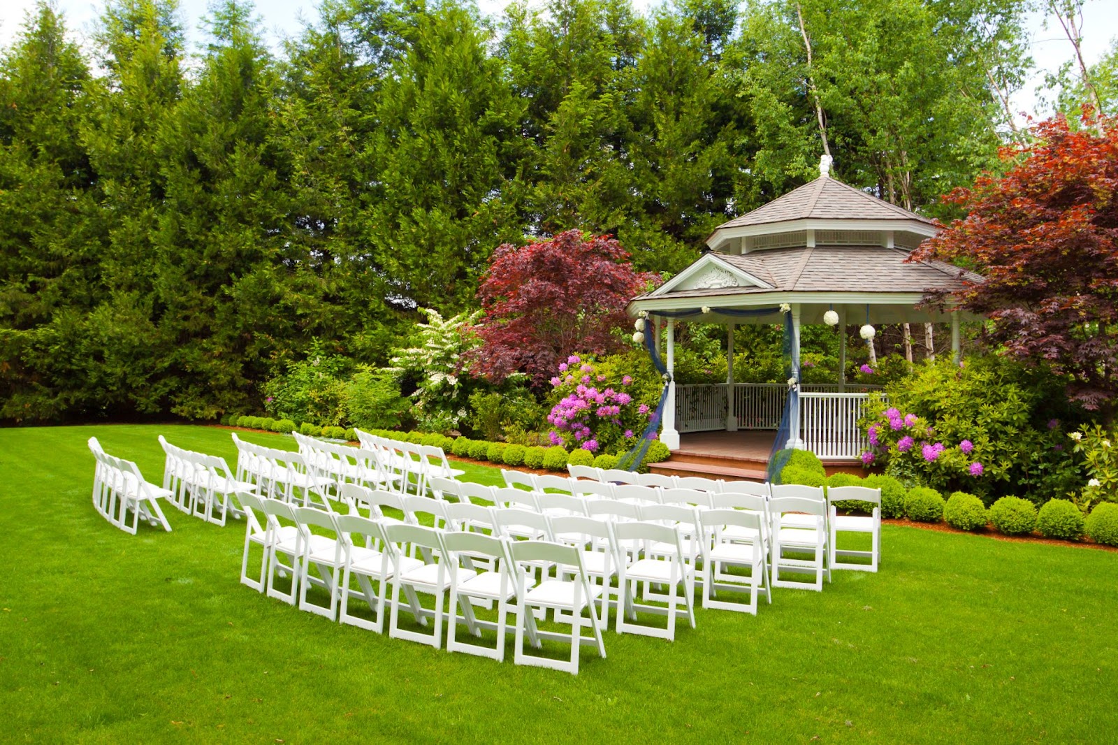 gazebo chairs nature